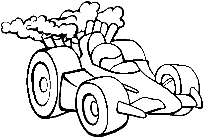 race cars coloring pages free - photo #40