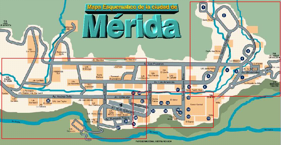 Mérida Capital De Estado Mérida Venezuela Paseando Mérida