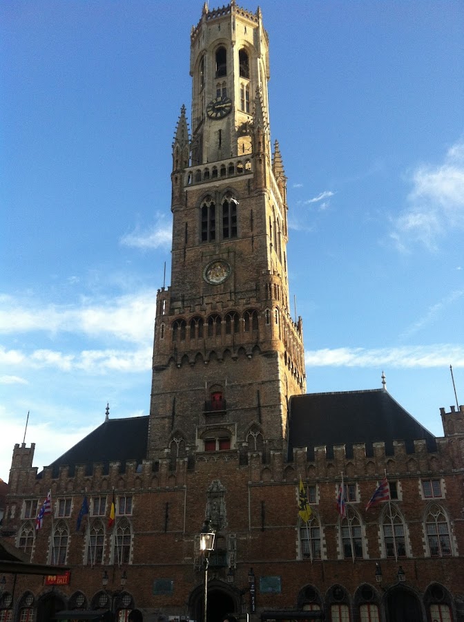 Campanario de los Hallen, dónde puedes disfrutar de maravillosas vistas de Brujas.
