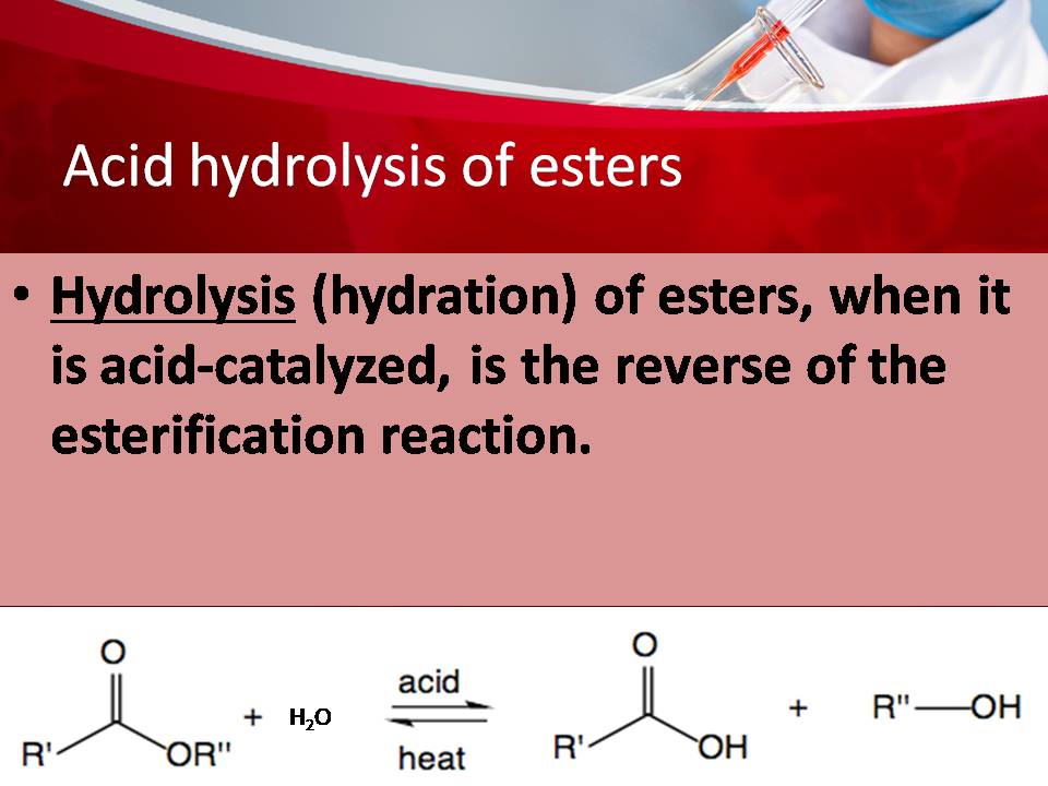 Acidic hydrolysis chemguide
