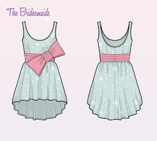 unicorn-dress, star-print-dress, star-dress, big-bow-dress, big-pink-bow