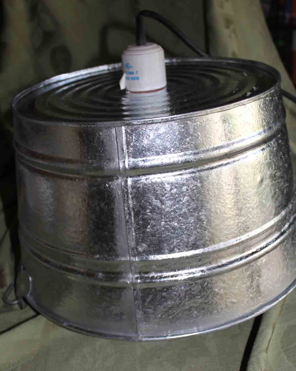 Galvanized Tub Light The B Farm