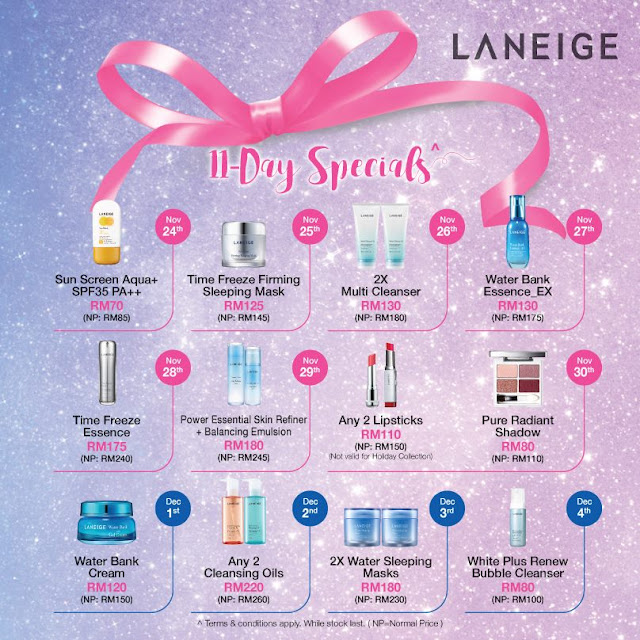 Laneige Malaysia Boutique Holiday Set Discount Promo
