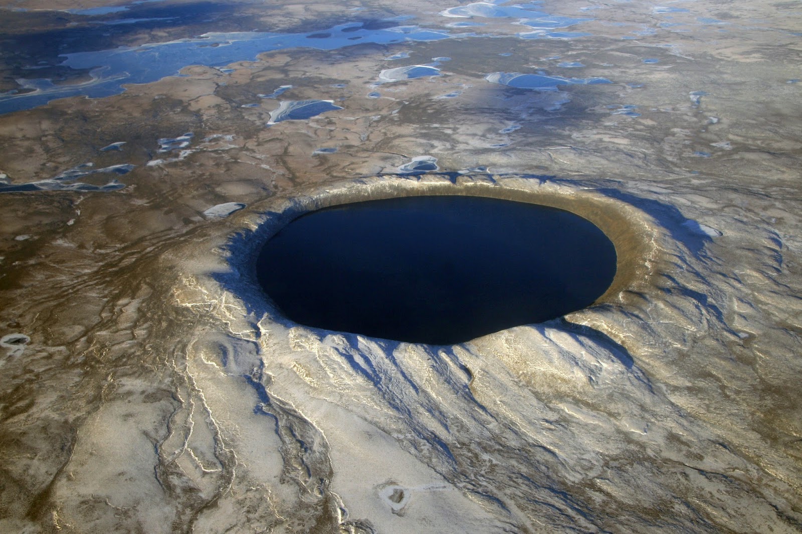 un cratere