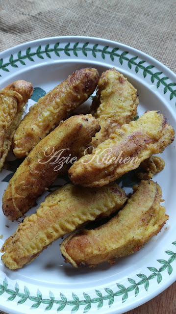 Pisang Raja Goreng Rangup Buat Sarapan pagi