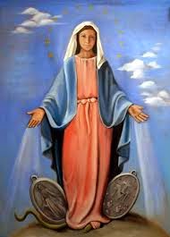 Reinado del Inmaculado Corazón de María: La Medalla Milagrosa de la Virgen  María