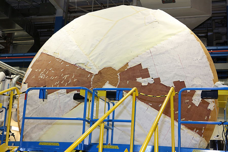 Suburban spaceman NASA’s Orion MultiPurpose Crew Vehicle The heat shield is ready