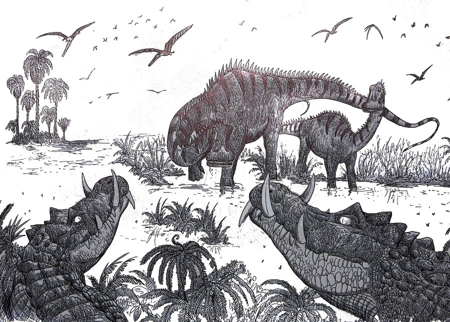 monster crocodiles part 3 crocodile vs dinosaur kaprosuchus size