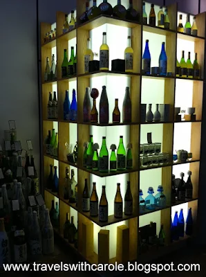 sake display at True Sake in San Francisco