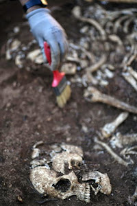 Exhumación en Teba, Málaga.