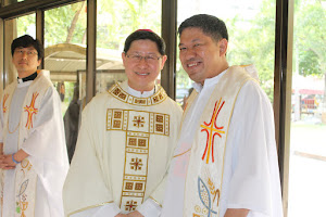 together with Manila Archbp Luis Antonio Cardinal Tagle, DD