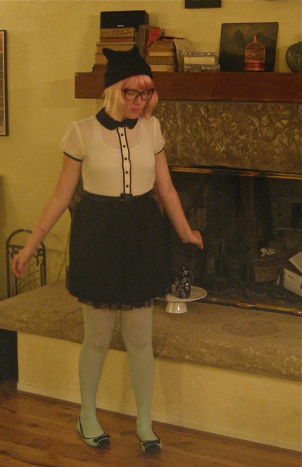 Cirque du Quirks MintChocolateChipKittyCatHat