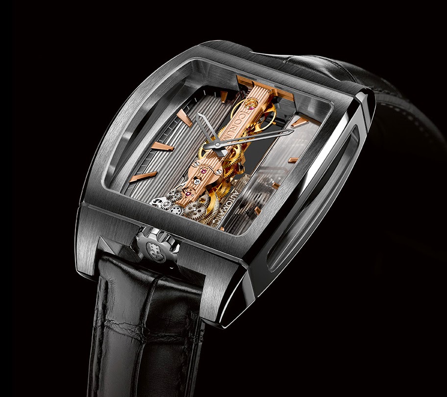 Corum - Golden Bridge Automatic Titanium | Time and Watches | The watch ...