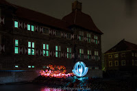 Lightpainting Lichtkunst Lightart Schloss Oberwerries