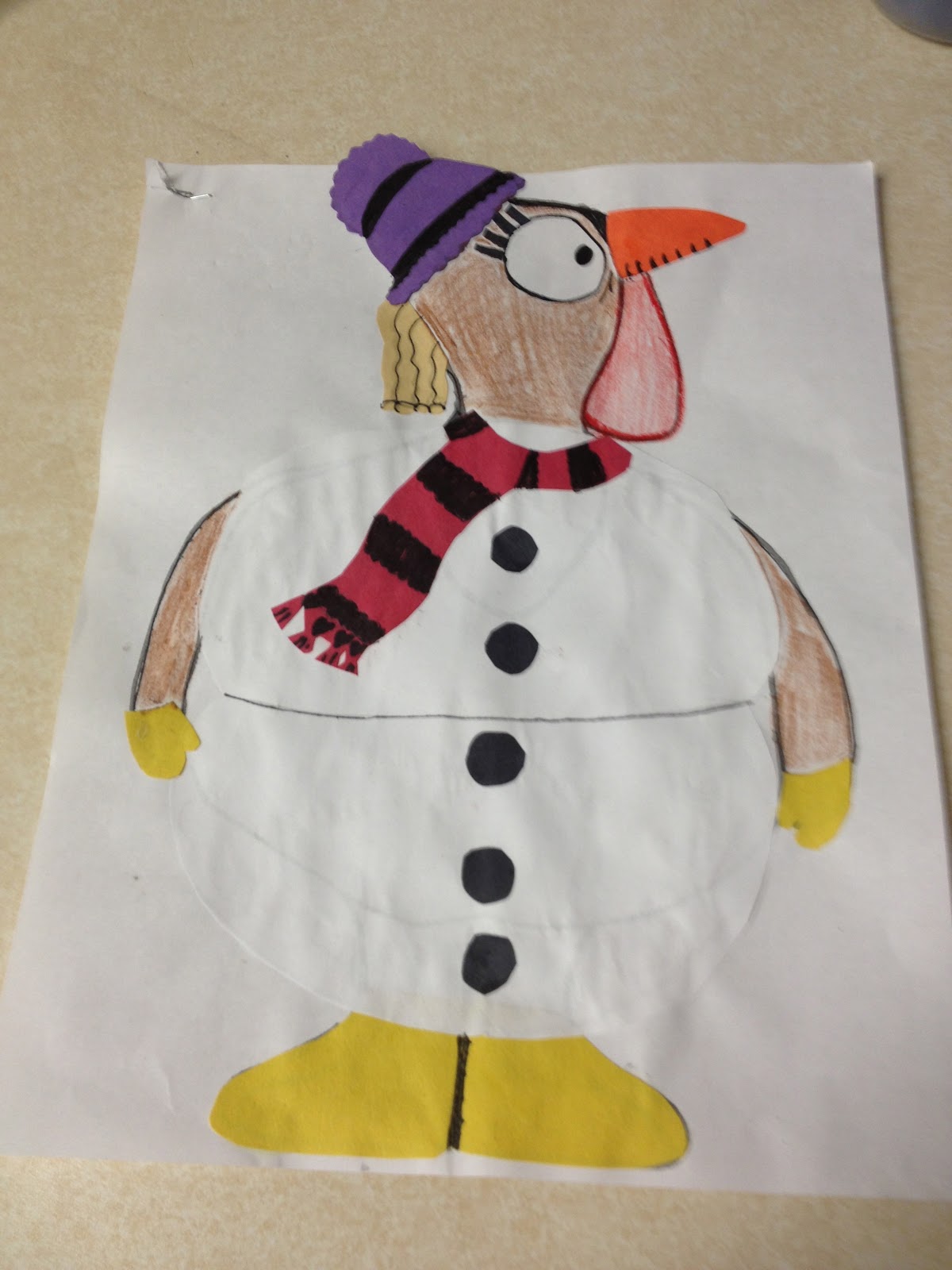 Covered in Glitter and Glue Disguised Turkeys