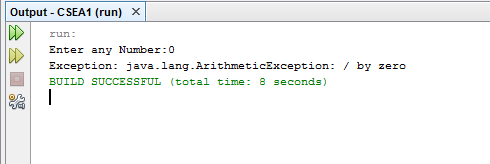 Exception Handling Using Try Catch Java - PROGRAMMING