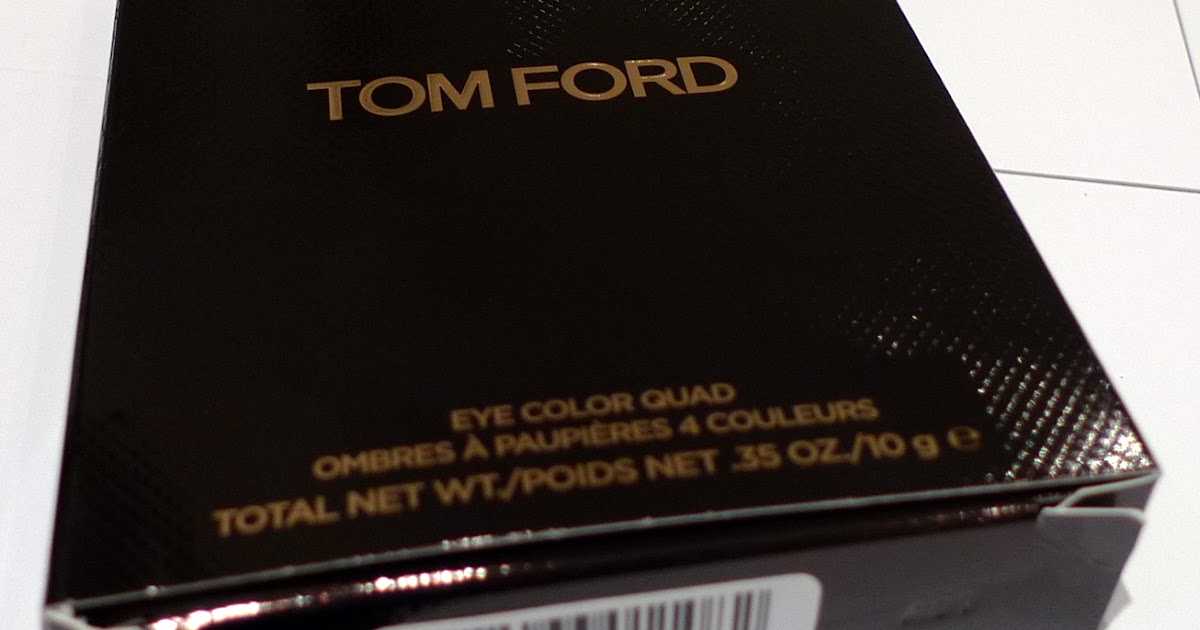 Review: Tom Ford Eyeshadow Quads - Silvered Topaz | Get Lippie