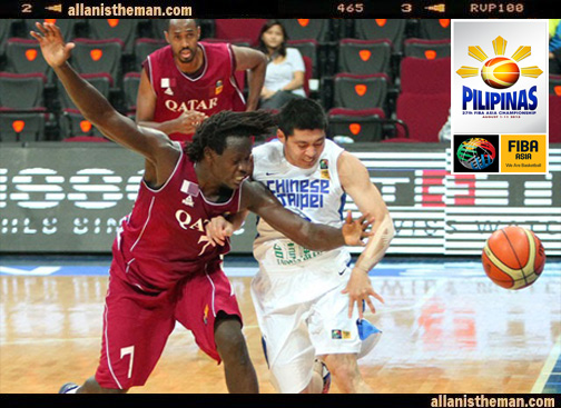 FIBA Asia 2013: Chinese Taipei vs Qatar Game Replay