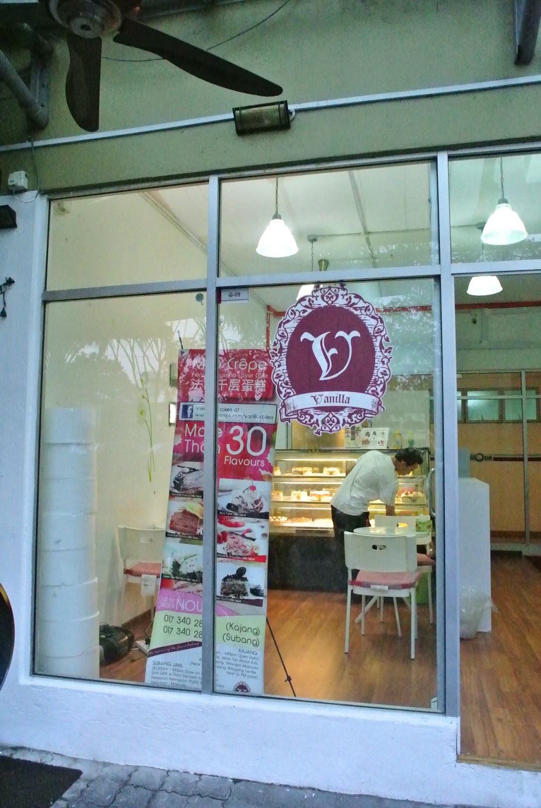 Mille Crepe, Vanilla Cake Subang Jaya