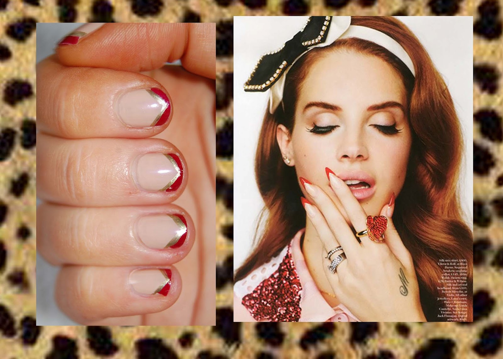3. "Lana Del Rey themed nails" - wide 1