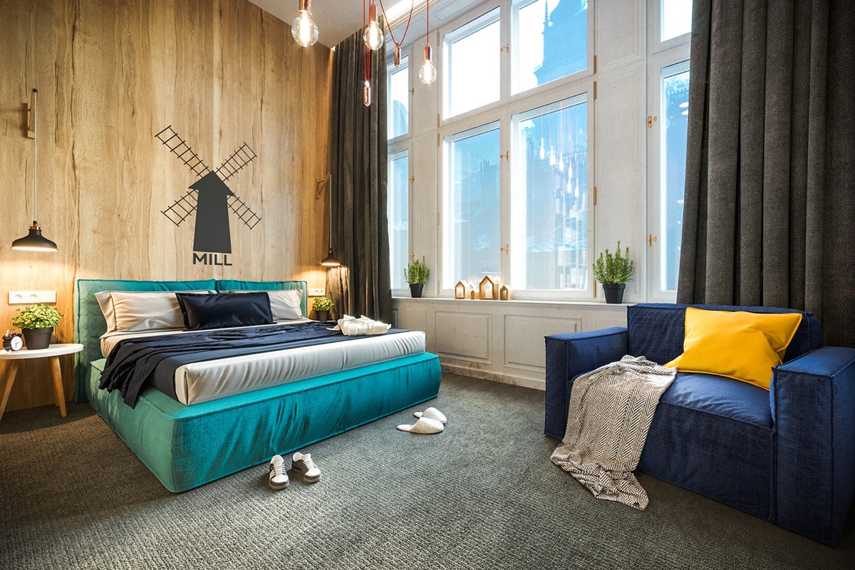 Thiết kế nội thất phòng ngủ theo chủ đề thành phố: Cảm hứng từ 3 khách sạn Suites Thiết kế nội thất phòng ngủ theo chủ đề thành phố: Cảm hứng từ 3 khách sạn Suites