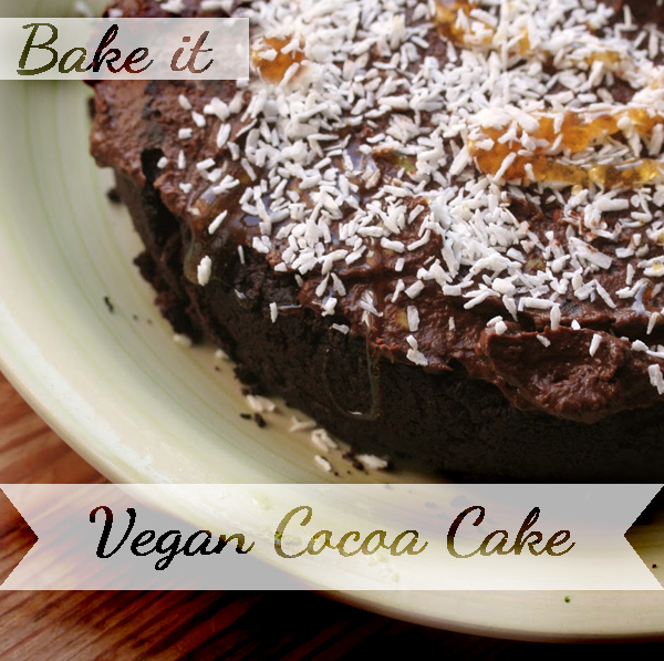 Vegan Cocoa cake recipe