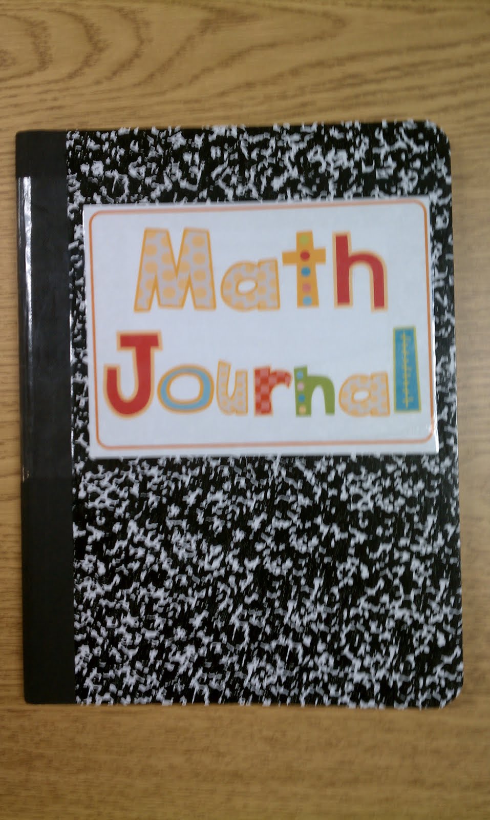 Funky First Grade Fun: Math Journals
