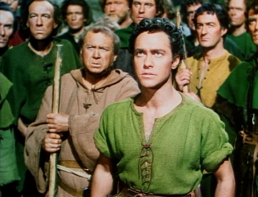 Richard Todd as Robin Hood in Disneys The Story of Robin Hood