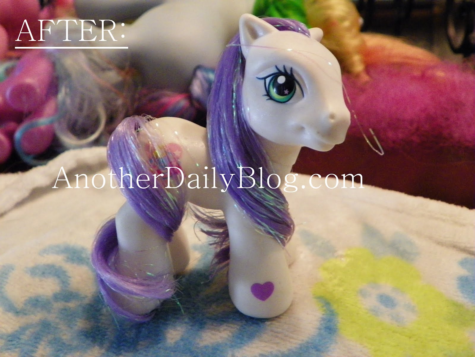 Another Daily Blog DIY Photo Tutorial How to Make My Little Pony