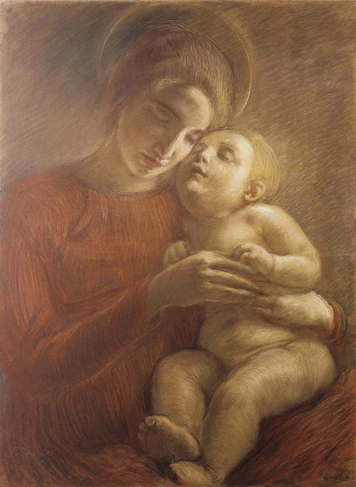 Gaetano Previati 1852-1920 | Italian Symbolist painter