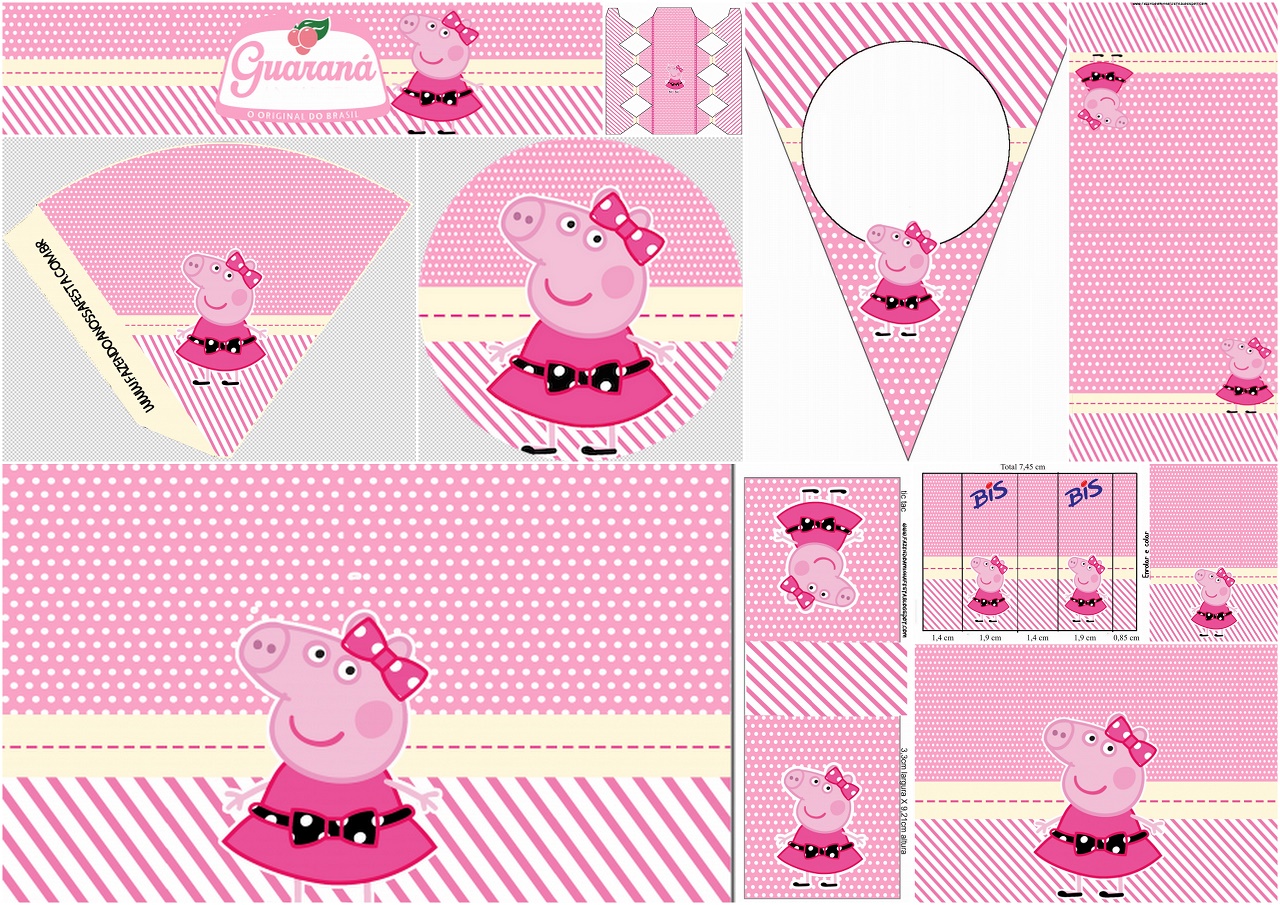 Miss Peppa Pig Free Printable Birthday Party Mini Kit Peppa Pig 