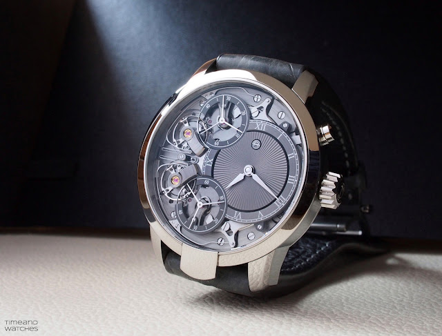 Armin Strom Mirrored Force Resonance with guilloché dial