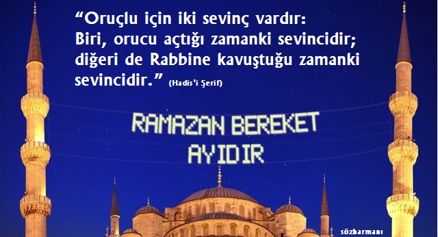 oruc ve ramazan hakkinda hadisler