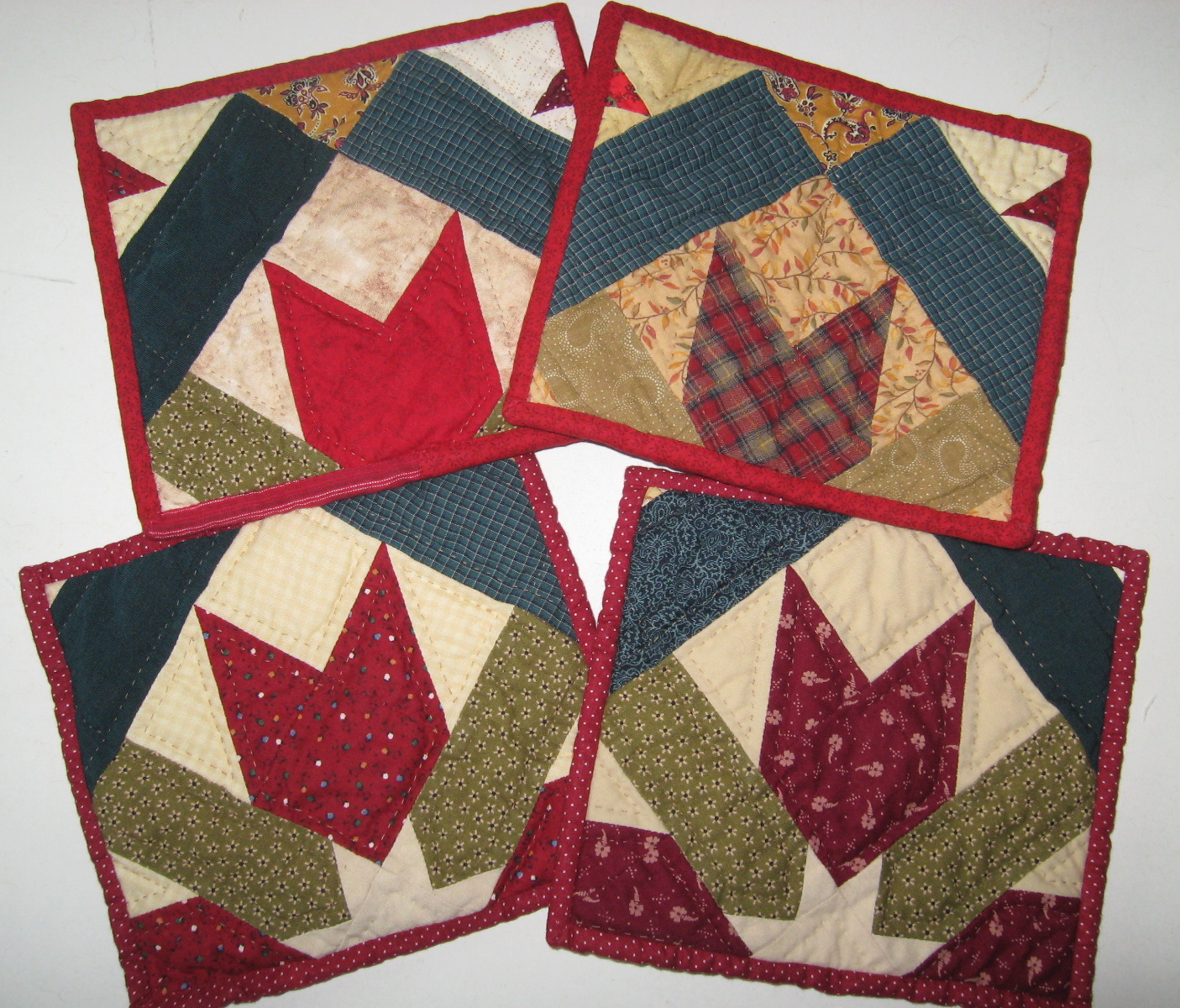 joy for grace Scrap Hot Pads