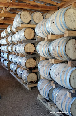 Garrison Brothers Bourbon oak barrel aging