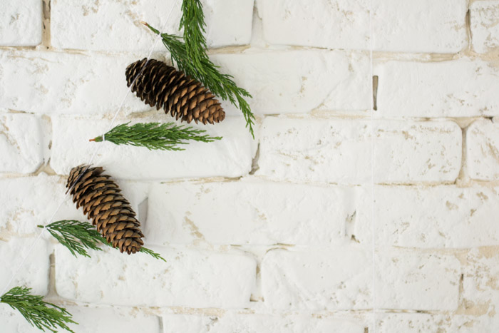 Guirnalda natural diy