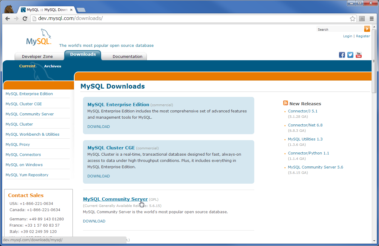 Mysql check error. Mysql community server. mysql фото. mysql главная страница. вк mysql.