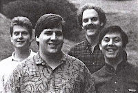Carl Mey, Ron Gilbert, David Fox y Gary Winnick - Lucasfilm Games
