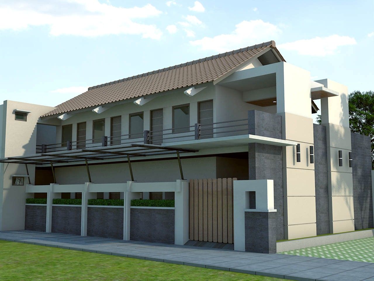 Rancangan Rumah Kontrakan Modern Banyak Disukai