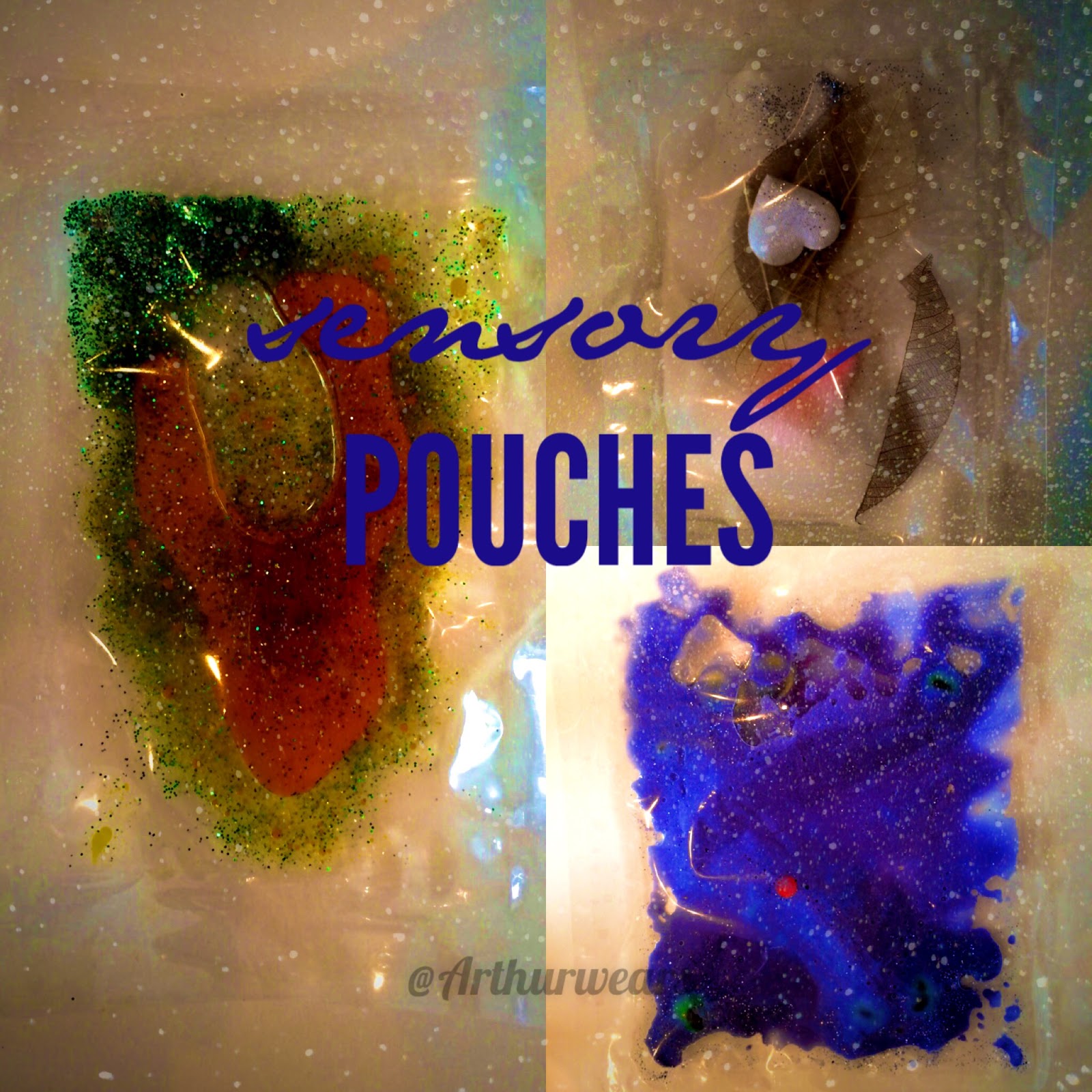 Arthurwears DIY sensory pouches TUTORIAL