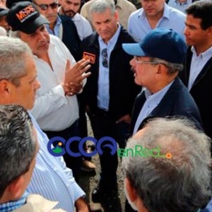 Presidente ordena reparar hospital de Ocoa y caminos afectados por las lluvias‏