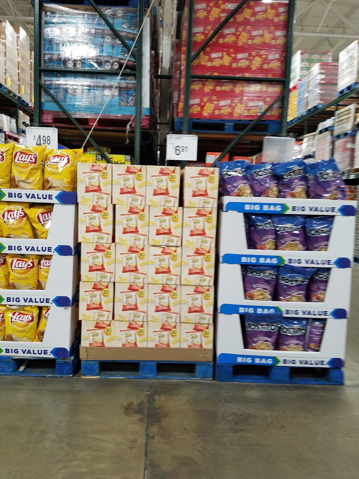 Roshells Kitchen Sam's ClubJuicy Juice/Adam & Eve/Cheestos