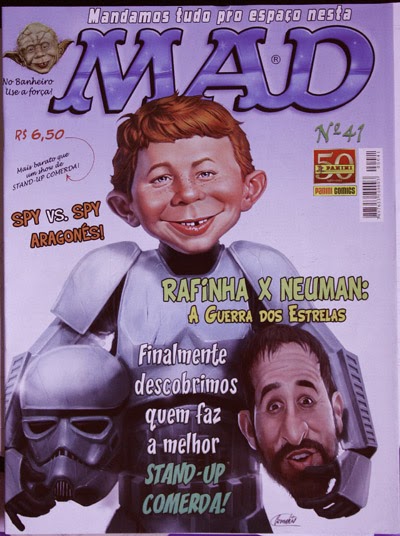 OSSOSTORTOS: MAD 41 - CARICATURA MÍSTICA - já nas bancas!!!
