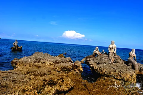 Mermaids at the Torrijos Marinduque Freedom Park