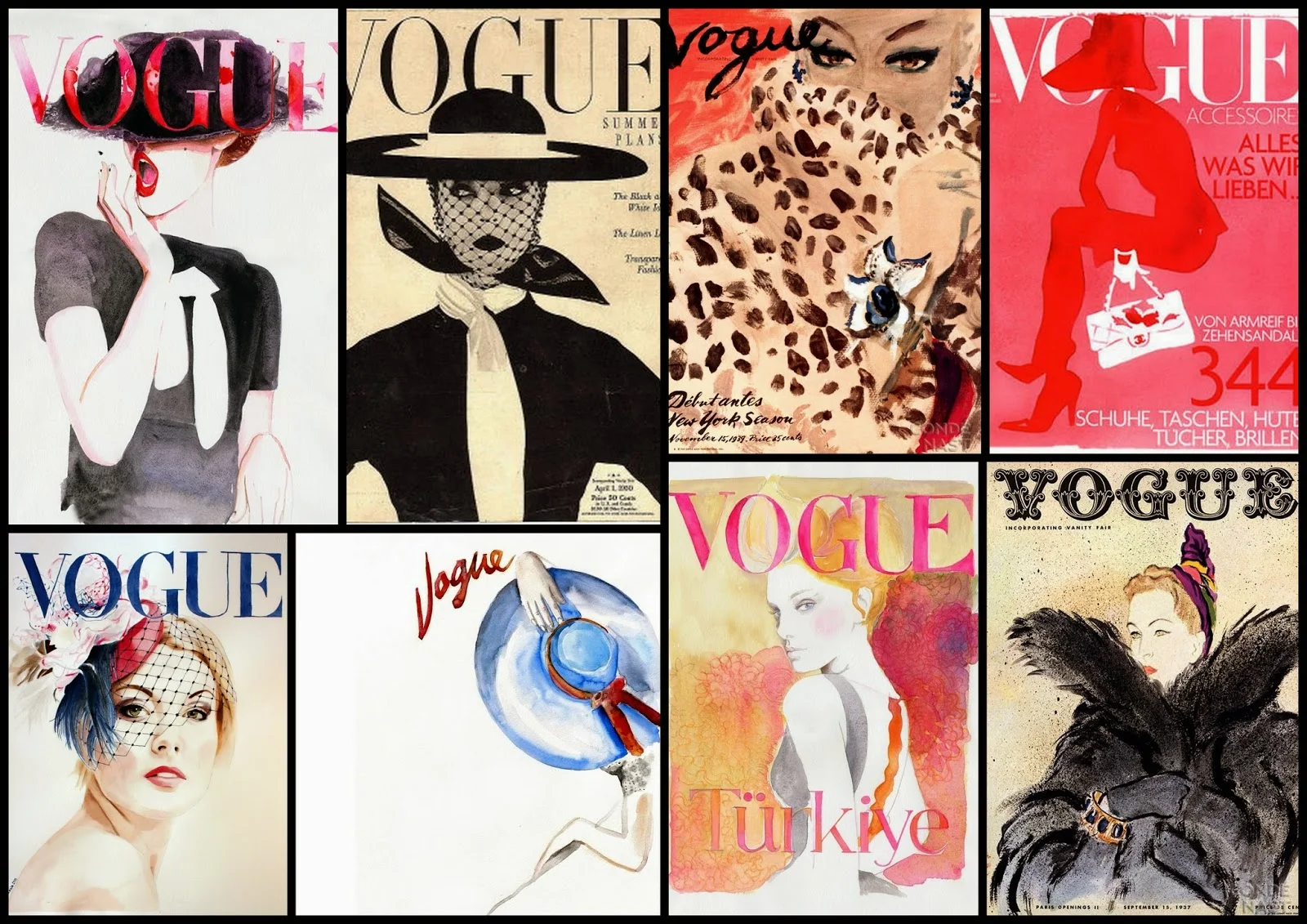 Selección Especial de Portadas de la Revista Vogue.