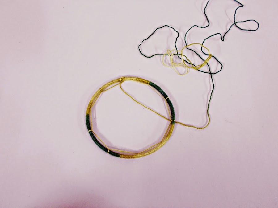 DIY-atrapasueños-indio-manualidades-hilo-plumas-adorno-4