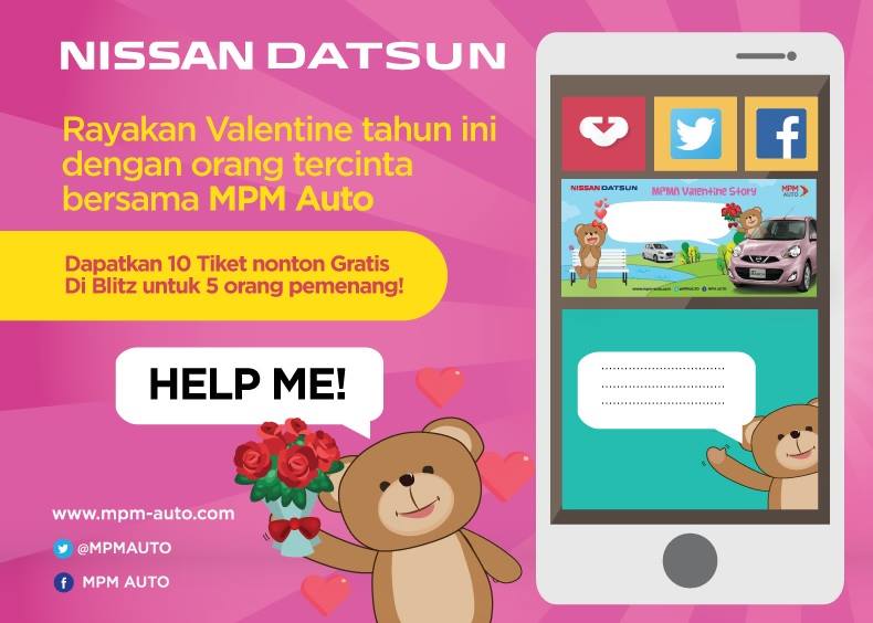 Kontes MPM Auto Valentine Story Berhadiah 10 Tiket Blitz Kontes MPM Auto Valentine Story Berhadiah 10 Tiket Blitz