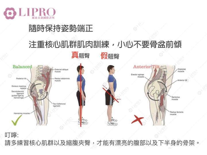 正確的姿勢 正確的姿勢