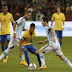 No retrospecto contra o Brasil, Messi leva a pior em sete duelos