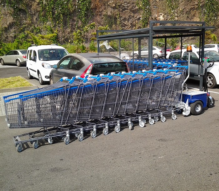 Cart movers Zallys Zallys M9 shopping cart puller